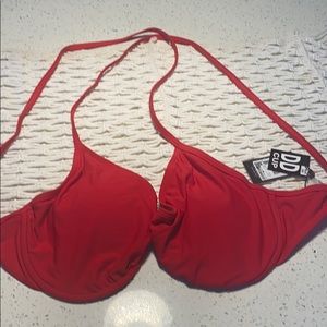 DD underwire bikini top